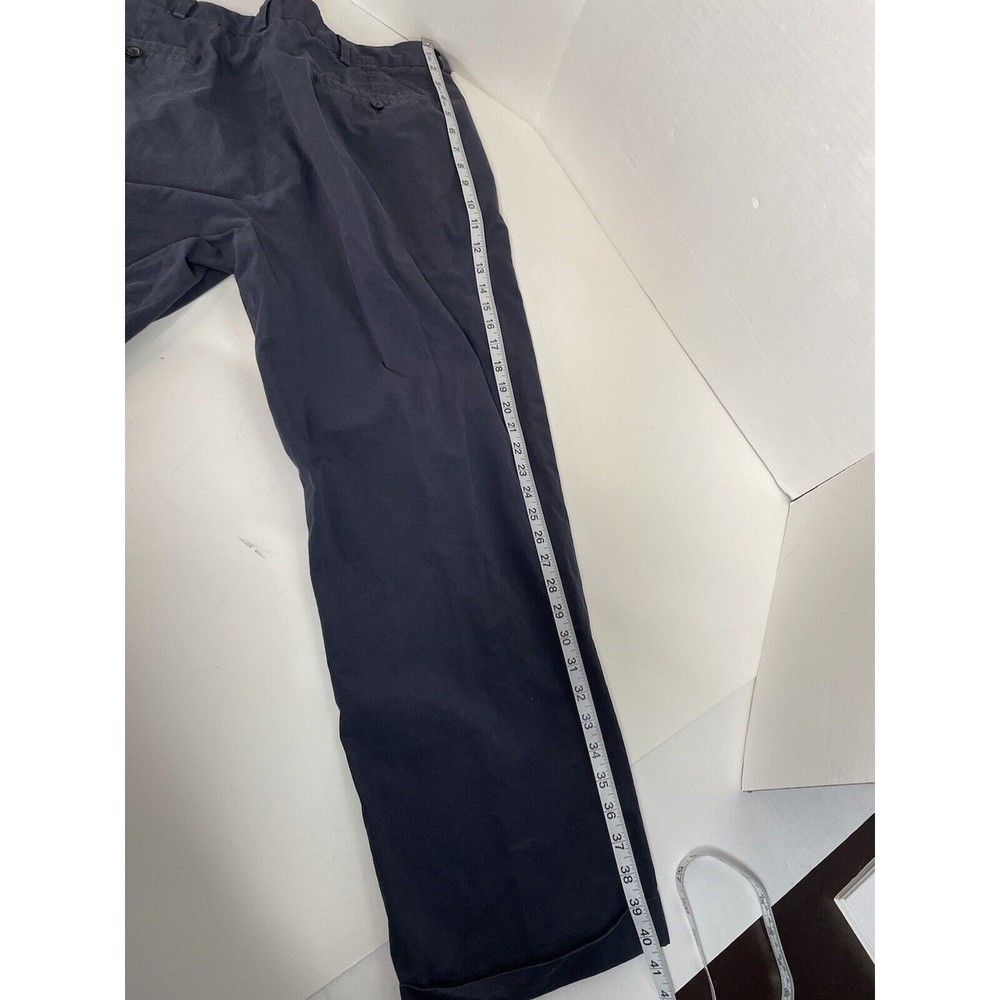 Brooks Brothers 346 Dress Pants, 38X30, Dark Blue, Mens Classic Designer - Picture 11 of 11